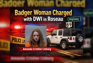 Roseau Stop Leads to DWI Charge for Badger Woman