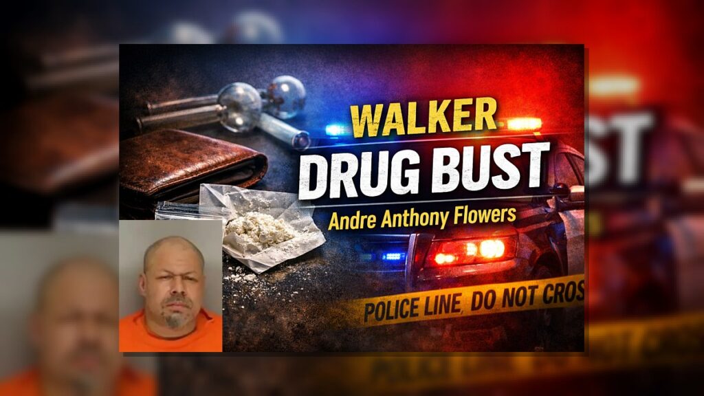 Walker: Passenger Charged After Cocaine, Fentanyl Find