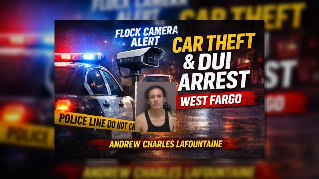 West Fargo: Man Arrested After Car Theft, DUI