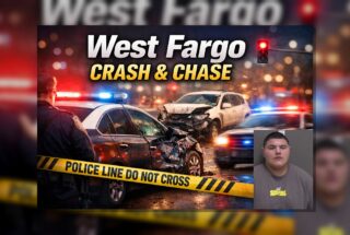 West Fargo: Driver Charged After Crash, Chase