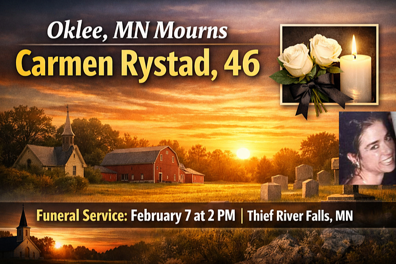 Oklee, MN: Carmen Rystad Dies at 46