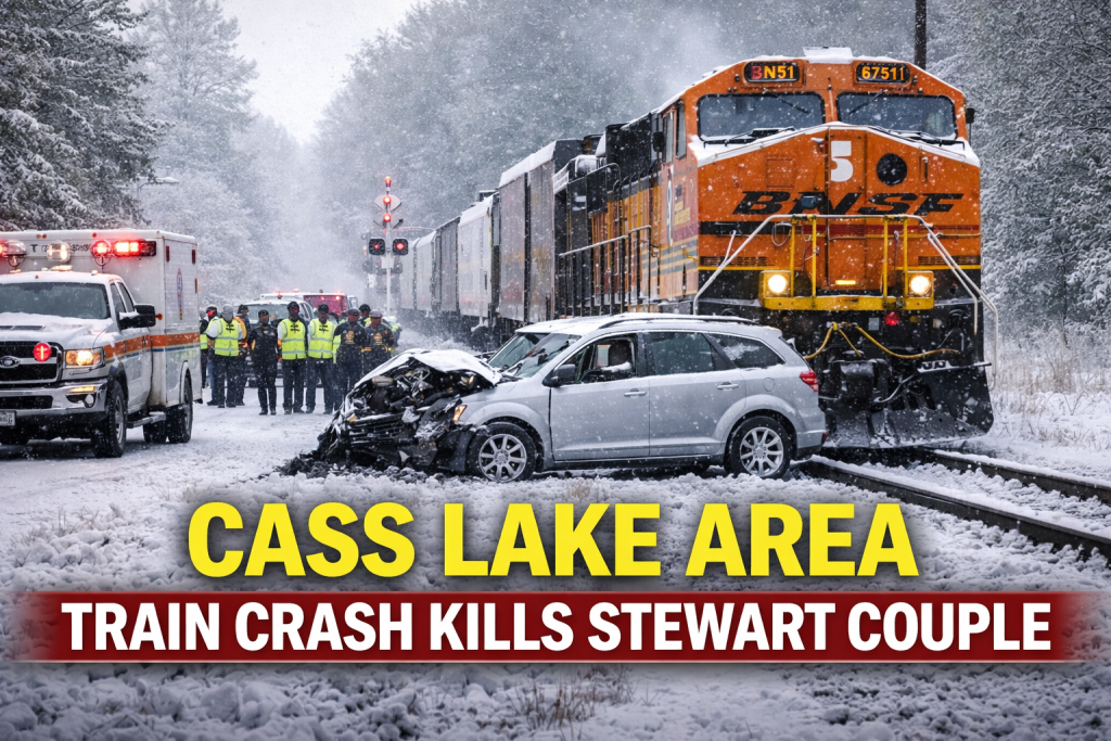 Cass Lake Area Train Crash Kills Stewart Couple