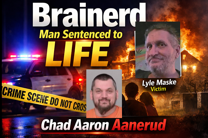 Brainerd: Man Gets Life for Murder, Kidnapping