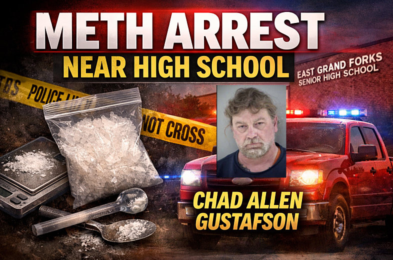 East Grand Forks: Meth Charge Near High School