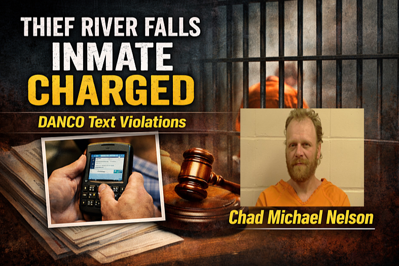 Thief River Falls Inmate Charged in DANCO Texts