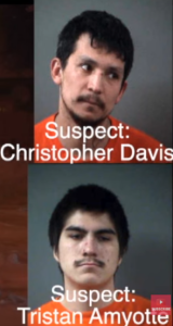 Christopher Davis, 28, and Tristan Amyotte, 20