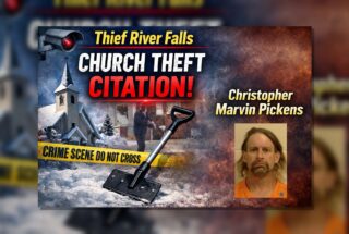 Thief River Falls: Church Scraper Theft Cited