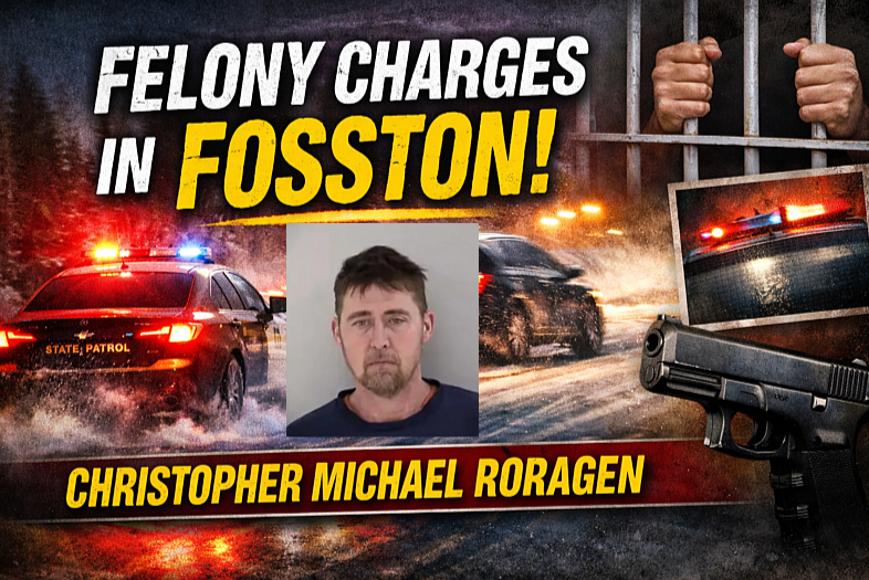 Fosston: Felony Charges After 90-MPH Trooper Chase