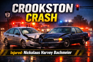 Crookston Crash: 2 Hurt at Hwy 2, South Rd