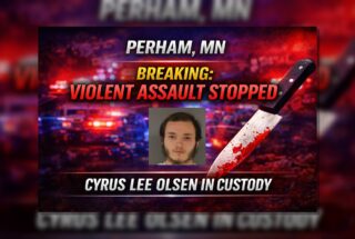 Perham: Neighbor Stops Stabbing, Olsen Held