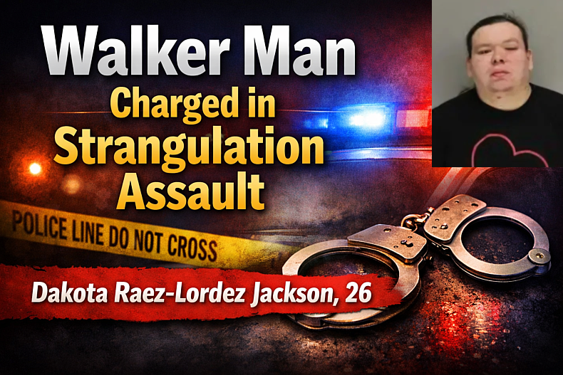 Walker Man Charged in Strangulation Assault