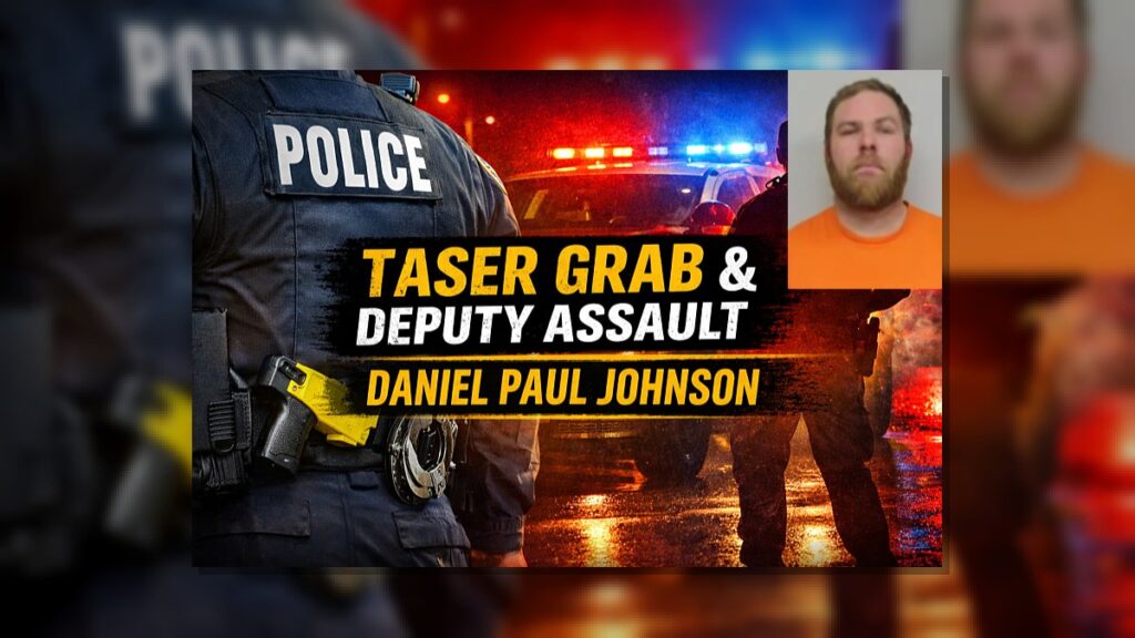 Bagley Man Charged After Taser Grab, Deputy Hit