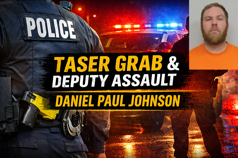 Bagley Man Charged After Taser Grab, Deputy Hit