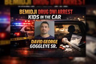 Bemidji: Drug DWI Arrest With Kids In Car