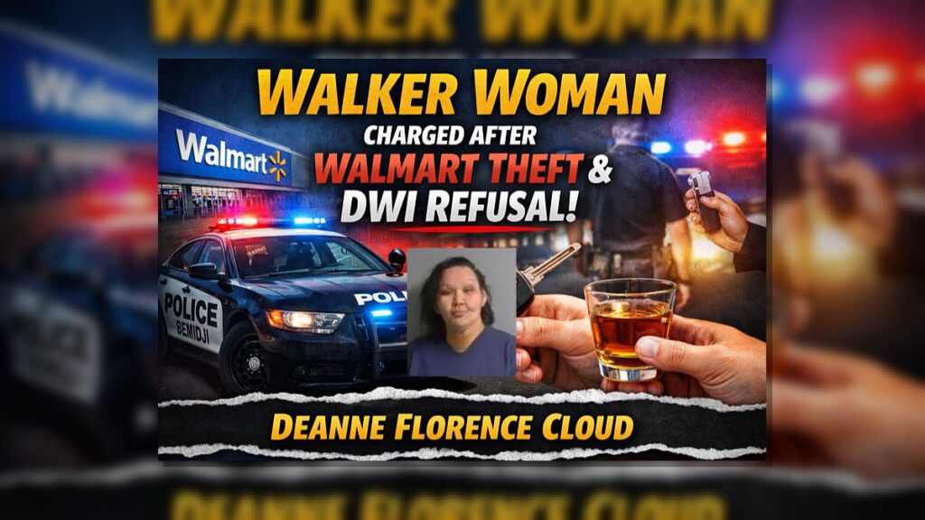 Bemidji: Walker Woman Charged After Walmart Theft