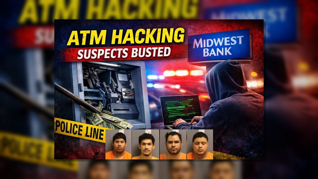 Detroit Lakes: 4 Charged in ATM Jackpotting Try