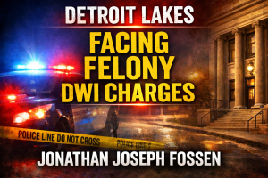 Detroit Lakes: Ogema Man Faces Felony DWI