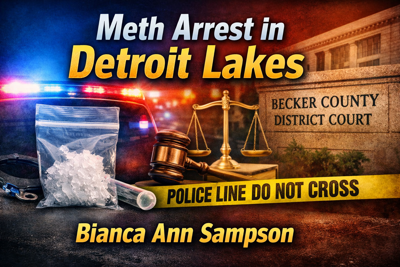 Detroit Lakes: Woman Charged After Meth Found
