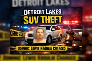 Detroit Lakes SUV Theft Charge Filed in Becker County