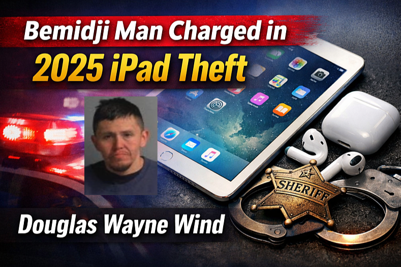 Bemidji Man Charged in 2025 iPad Theft