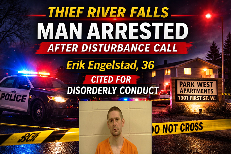 Thief River Falls: Police Arrest Man After Disturbance Call