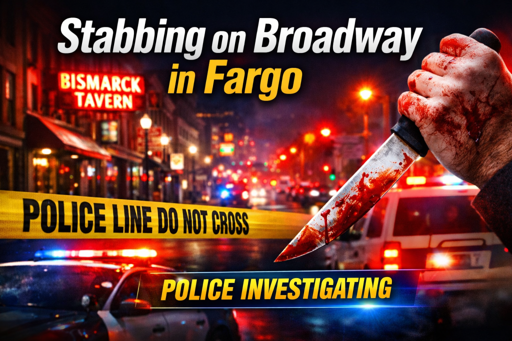Fargo Broadway Stabbing Leaves Man Seriously Hurt