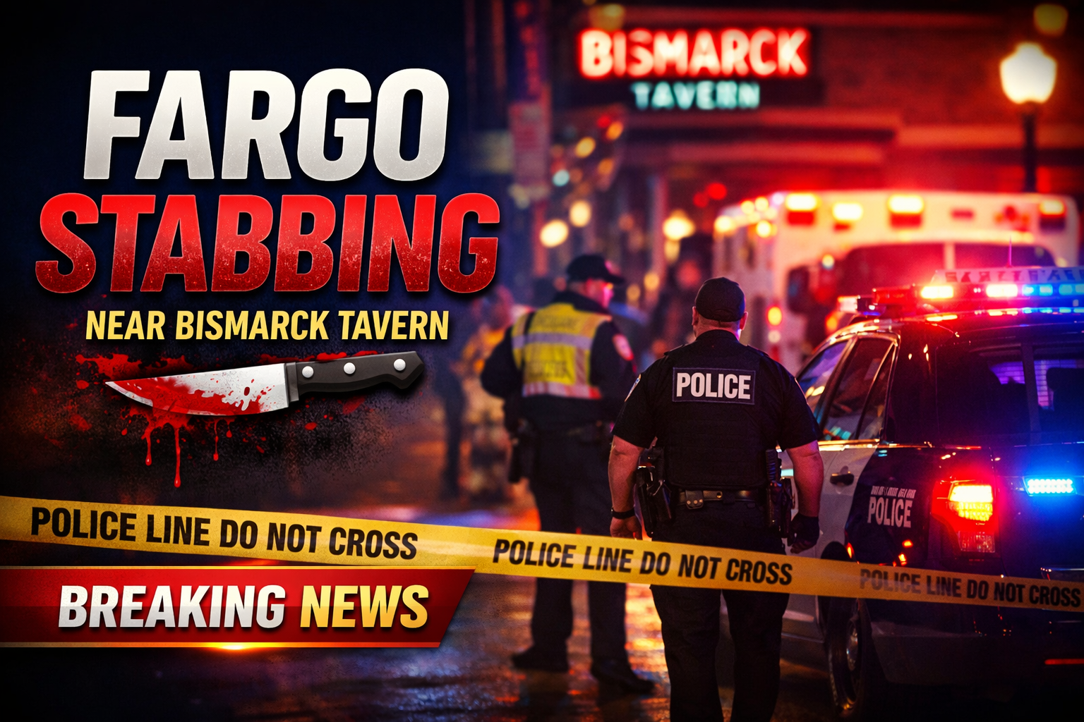 Fargo Stabbing: Serious Injuries Near Bismarck Tavern