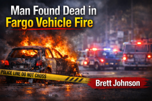 Fargo Vehicle Fire: Man Found Dead Inside