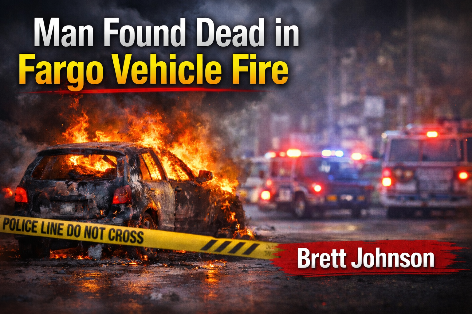 Fargo Vehicle Fire: Man Found Dead Inside