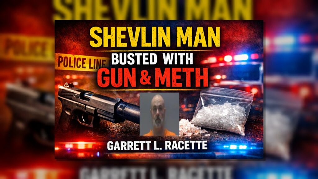 Shevlin: Hwy 2 Stop Leads to Gun, Meth Charges