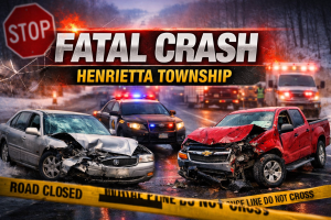 Henrietta Township: Fatal Head-On Crash on Hwy 34