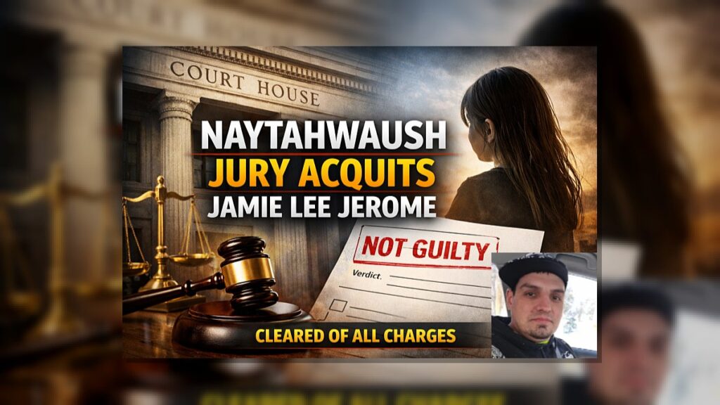 Naytahwaush Jury Acquits Jamie Lee Jerome