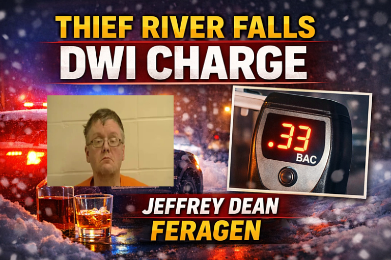 Thief River Falls Man Charged With .33 DWI – TRF News