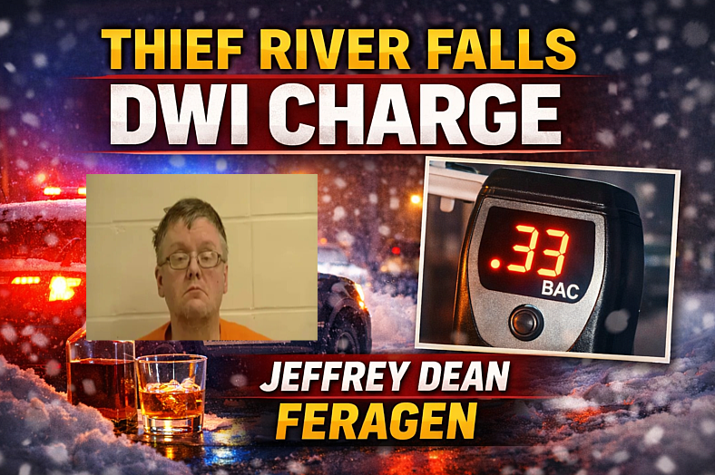 Thief River Falls Man Charged With .33 DWI