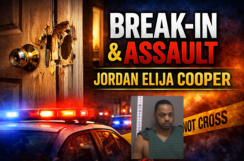 Fargo: Jordan Elija Cooper Charged After Door Kicked In