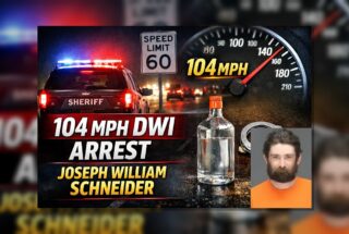 Dassel: Lindstrom Man Charged After 104 MPH DWI