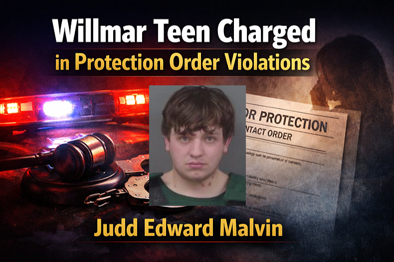 Willmar Teen Charged in Protection Order Violations