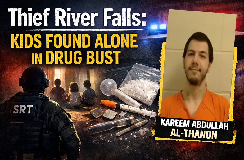 Thief River Falls: Kids Alone, Meth Found