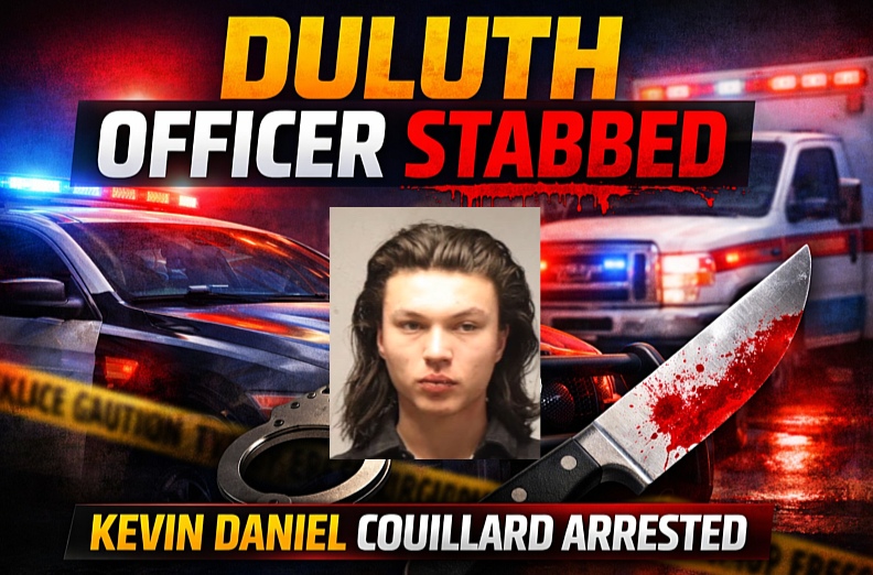 Duluth: Man Accused of Stabbing Officer During Arrest
