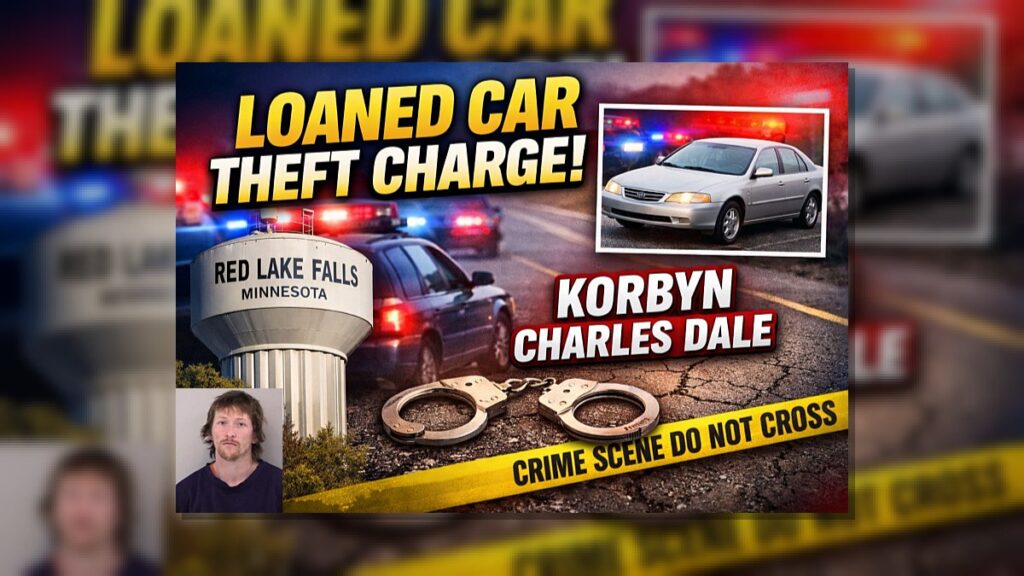 Red Lake Falls Man Charged In Loaned Car Theft