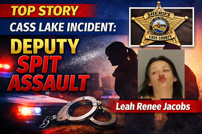 Cass Lake: Woman Accused of Spitting on Deputy