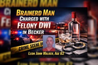 Becker: Brainerd Man Faces Felony DWI Charges