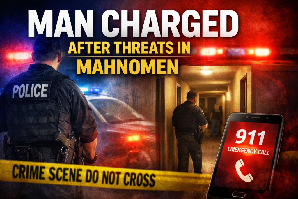 Mahnomen: Man Charged After Threats in Hallway