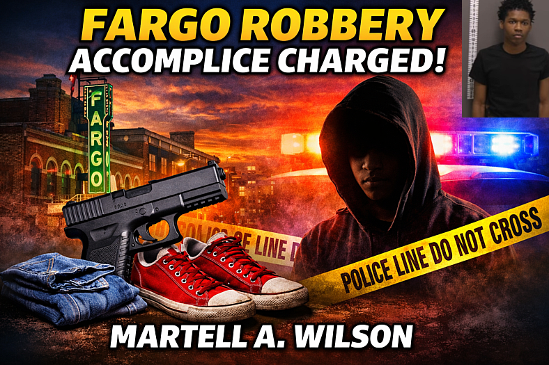 Fargo: Man Charged as Robbery Accomplice