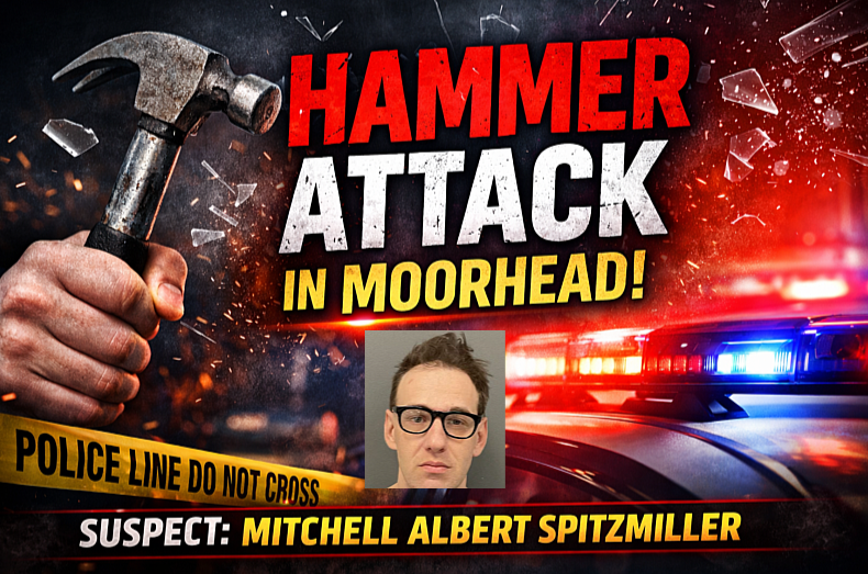 Moorhead: Hammer Attack Leads to Felony Charge