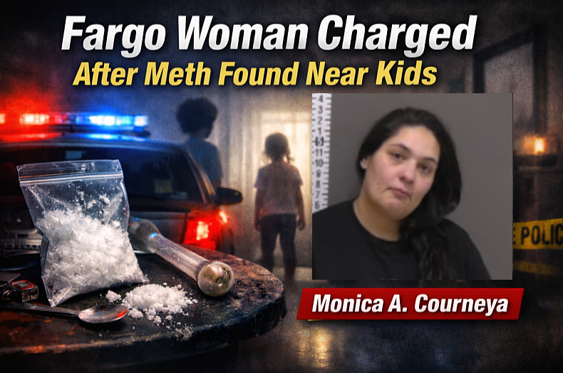 Fargo Woman Charged After Meth Found Near Kids