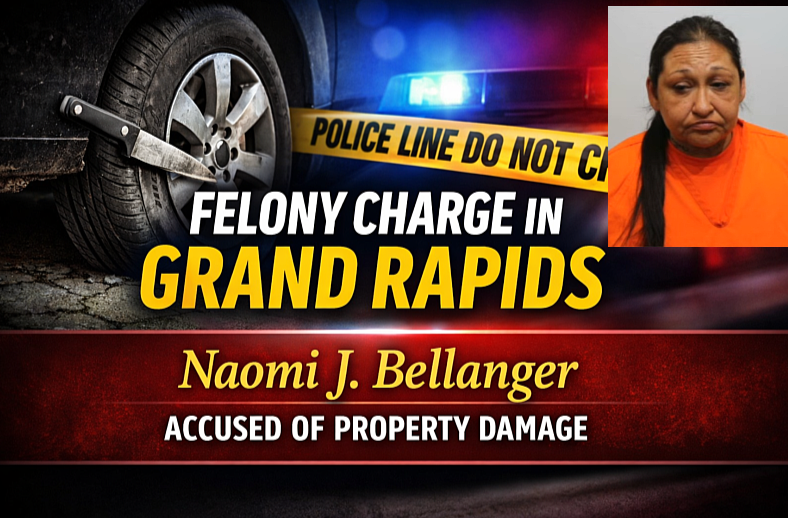 Grand Rapids: Felony Charge After Tire Damage