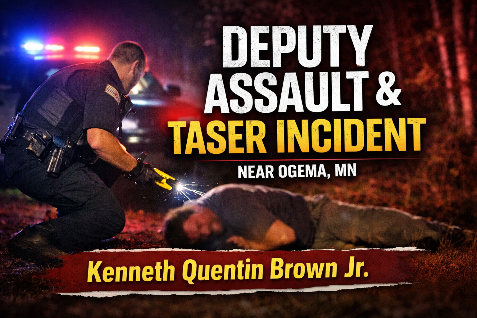 Ogema Man Charged After Deputy Assault, Tasered