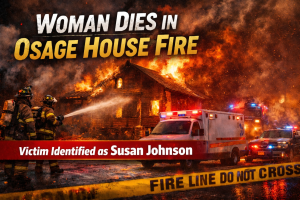 Osage House Fire Kills Woman; Man Hurt