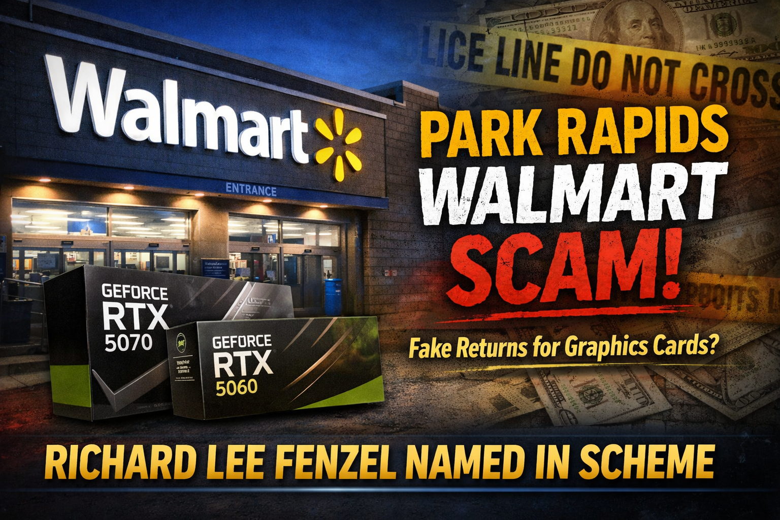 Park Rapids: Walmart Return Scam Charge Filed